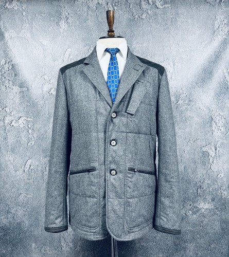 Cappotto giacca lana grigio