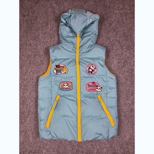 Gilet imbottito kawaii panda - gilet,